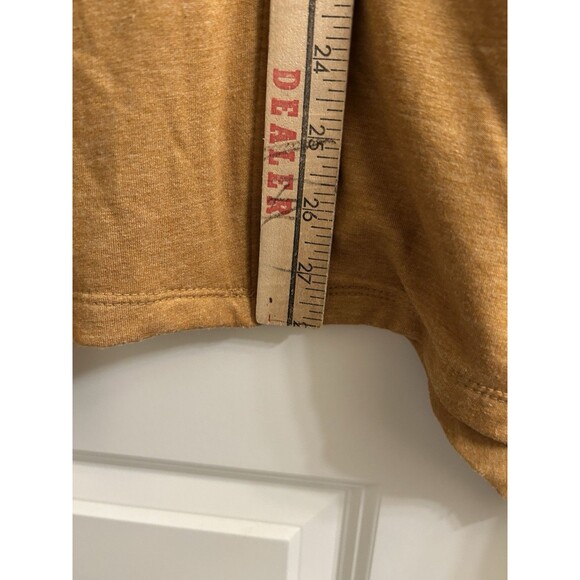 LOGO Lounge Full Zip Mustard Gold Sweatshirt Hoodie NWT Athletic Women's Small - Picture 6 of 6